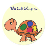 DK- Turtle This book belongs to: stickers sticker