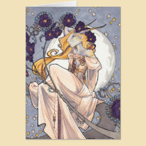 Dlane At Dusk Blank Greeting Card cards