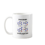 DNA Bases Basis For Life (Chemistry Molecules) mugs