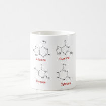 DNA-Bases mugs