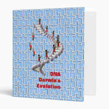 DNA Darwin's Evolution 3 Ring Binders