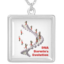 DNA Darwin's Evolution Pendant