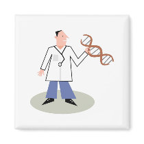 DNA Doctor magnets by prawny DNA Doctor magnets