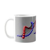 DNA - Double Helix Mug by seonaidh DNA - Double Helix Mug