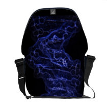 DNA Double Helix Science Messenger Bag