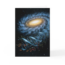 DNA Galaxy Card by lynettecook DNA Galaxy Card
