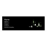 DNA Gel Electrophoresis Business Card (skinny)