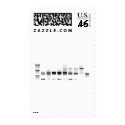 DNA Gel postage