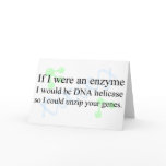 "DNA Helicase" Greeting Cards