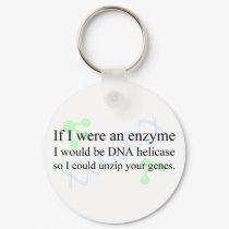 "DNA Helicase" keychains by jimdandys "DNA Helicase" keychains