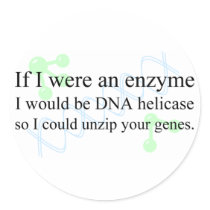"DNA Helicase" stickers by jimdandys "DNA Helicase" stickers
