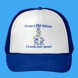 DNA Helicase Unzips Genes! hats