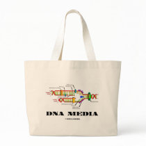 DNA Media Tote Bags