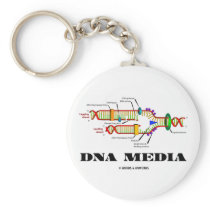 DNA Media Key Chain