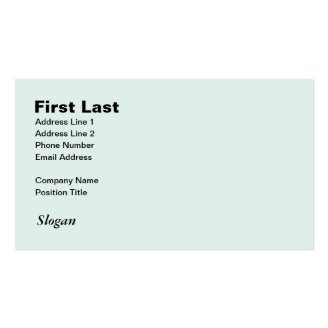 DNA Profiles: Genetic Instructions Creating Life Business Card Templates