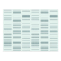 DNA Profiles: Genetic Instructions Creating Life Post Card