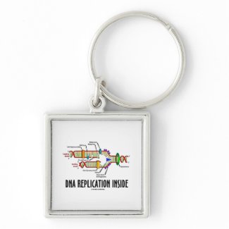 DNA Replication Inside (DNA Attitude) keychain