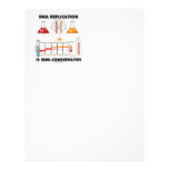 DNA Replication Is Semi-Conservative Customized Letterhead