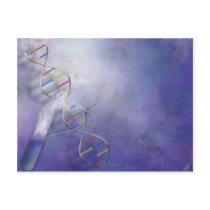 DNA SCIENCE POSTCARD