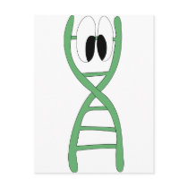 DNA Strand postcards