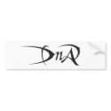 Dna tribal Bumper sticker bumper stickers