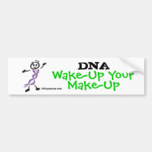 DNA Wake-Up Daphne Bumper Sticker