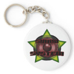 DnB Reggae Dub DUBSTEP DJ Sound System Keychains