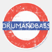 DnB Underground Sticker