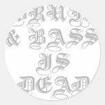DNBisDeadGray Stickers