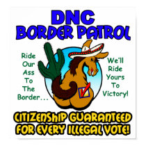 DNC Border Patrol posters