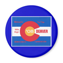 DNC Convention Denver Magnet
