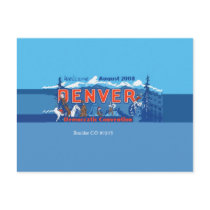 DNC Denver Colorado Postcard