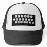 DNLATS typewriter tee Trucker Hats
