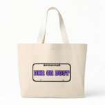 DNR or Bust License Plate Bag