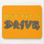 DNT TXT N Drive Mousepad