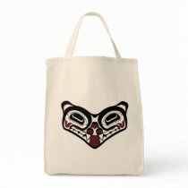 DNW Wolf Shopping Tote bags by donnanorthwest DNW Wolf Shopping Tote bags