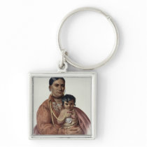 Do-Hon-Go, an Osage Woman Key Chains