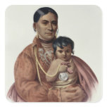 Do-Hon-Go, an Osage Woman stickers