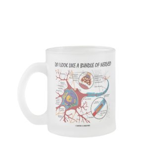 Do I Look Like A Bundle Of Nerves? Neuron Synapse mug