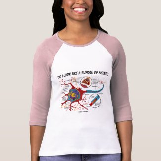 Do I Look Like A Bundle Of Nerves? Neuron Synapse shirt