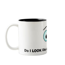 Do I LOOK like a morning person...mug by SandraTAlexander Do I LOOK like a morning person...mug