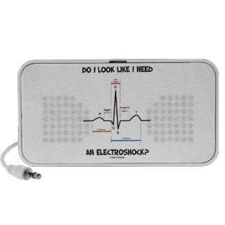 Do I Look Like I Need An Electroshock? EKG ECG Speaker