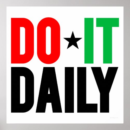 Do It Daily Print