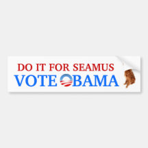 Do it for Seamus bumper sticker