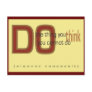 Do it post card
