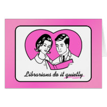 Do it Quietly cards by librariangear Do it Quietly cards