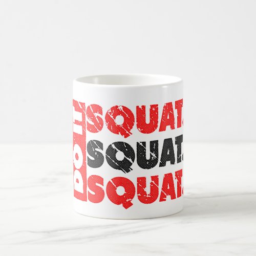 Do It. Squat, Squat, Squat | Vintage Style Mugs