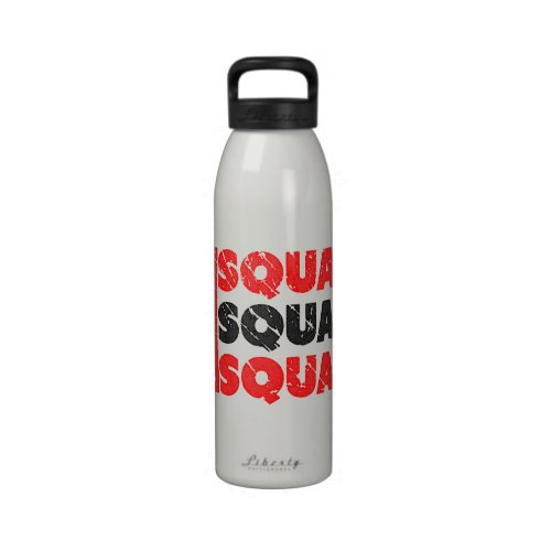 Do It. Squat, Squat, Squat | Vintage Style Reusable Water Bottles