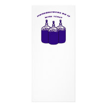Do It With Yeast Personalized Rack Card