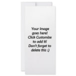 Do it yourself custom product blank template rack cards